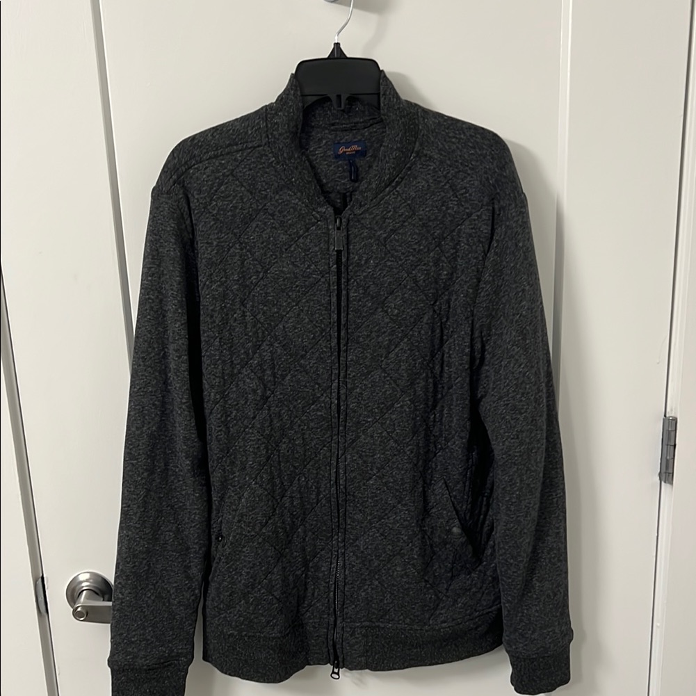 Good Man Brand Quilted Bomber Jacket